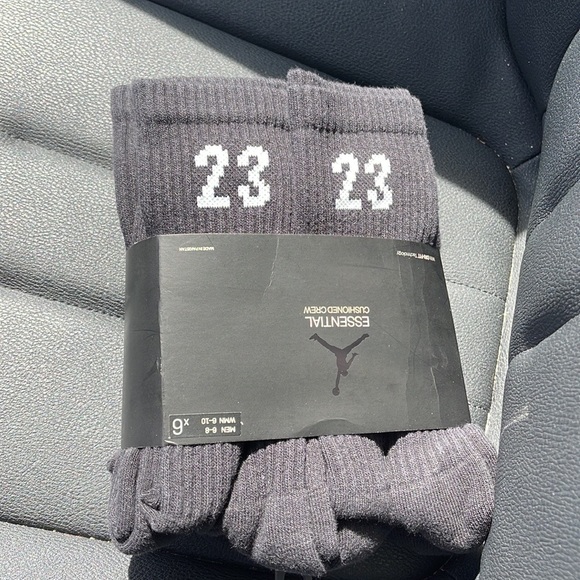 Jordan Essential Cushioned Crew Socks 6 pairs set Jordan 23 - Picture 11 of 14
